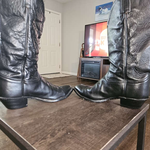 Vintage Tony Lama Ol' Buck Boots- Women's 7M - Picture 5 of 8